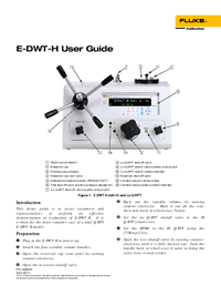 Thumbnail of document Manual - 6531 / 6532 E-DWT Electronic Deadweight Tester Kit